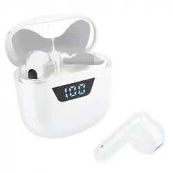 4-OK Auriculares Inalámbricos Blancos