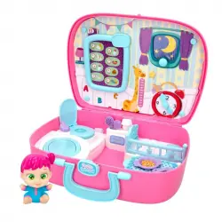 Baby Buppies Casa Maletín Interactivo Bebés Sorpresa con Complementos Bebé