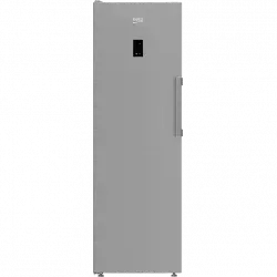 Congelador vertical - Beko B3RMFNE314XB, 286 l, 186.5 cm, 5 cajones, Compresor Inverter, Inox