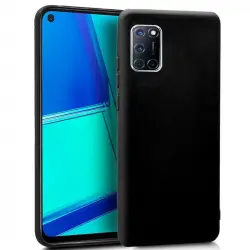 Cool Funda Silicona Negra Oppo A52/A72/A92