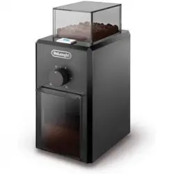 Delonghi Kg 79 - Molinillo De Café Profesional Eléctrico Con Sistema De Muelas, Ajuste De Molienda, 12 Tazas Café, 110 W