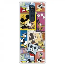 Funda Oficial Disney Mickey Comic Para Sony Xperia Xz4