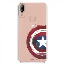 Funda Oficial Escudo Capitan America Para Vsmart Active 1 Plus