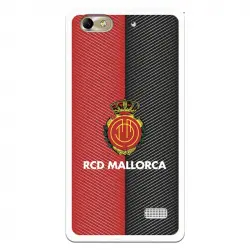 Funda Para Huawei Honor 4c Del Mallorca Rcd Mallorca Diagonales Transparente - Licencia Oficial Rcd Mallorca
