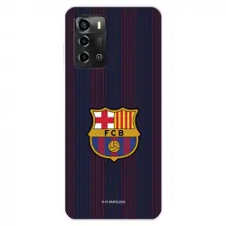 Funda Para Zte Blade A72 Del Fc Barcelona Rayas Blaugrana - Licencia Oficial Fc Barcelona