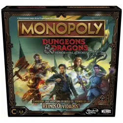 Hasbro Gaming Monopoly Dragones y Mazmorras: Honor Entre Ladrones Juego de Mesa