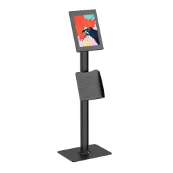 Kimex Soporte de Suelo Negro para Tablet iPad Pro 12.9" Generación 3
