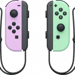 Mando - Joy-Con Set, Nintendo Switch, Izquierda y Derecha, Vibración HD, Morado Verde