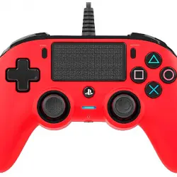 Mando - Nacon, PS4 Controller, con cable, Rojo