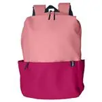 Mochila grande Dohe Duo impermeable y ecológica rosa
