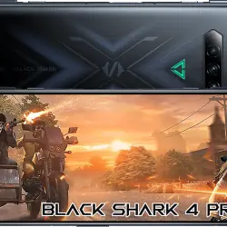 Móvil - Black Shark 4 Pro, Shadow Black, 12 GB RAM, 256 GB, 6.67" AMOLED, Qualcomm Snapdragon 888, 5G, WiFi 6, Android 11