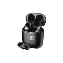 Olymbuds2-led Power Display Tws Earbuds. Negro