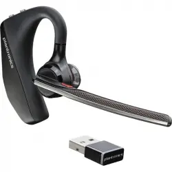 Poly Voyager 5200 Auricular Inalámbrico Bluetooth con Base de Carga Negro
