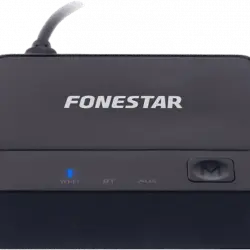 Receptor audio - Fonestar Foncast, WiFi, microSD/MP3, Negro