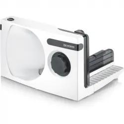 Severin AS 3912 Cortafiambres Eléctrico Compacto con Motor DC 100W Blanco/Negro
