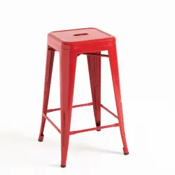 Taburetes Bajos - Taburete Torix Bajo - Rojo