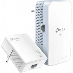 Adaptador PLC - TP-Link TL-WPA7517 KIT, 2 unidades, Wi-Fi, 1000 Mbps, Ethernet Gigabit, Blanco