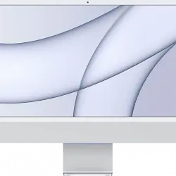 APPLE iMac (2021), 24" Retina 4.5K, Chip M1 de Apple, 8 GB RAM, 256 SSD, macOS Big Sur, Teclado Magic Keyboard con Touch ID, Plata