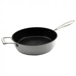 Bastilipo Titanium Pro 28 Sartén Honda de Aluminio Fundido 28cm
