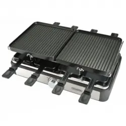 Bourgini Gourmette/Raclette/Grill Plus para 8 Personas 1400W