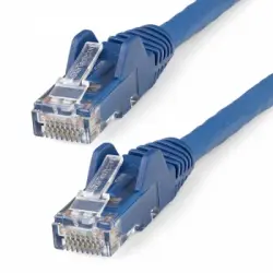 Cable De Red Rígido Utp Categoría 6 Startech N6lpatch15mbl Azul 15 M