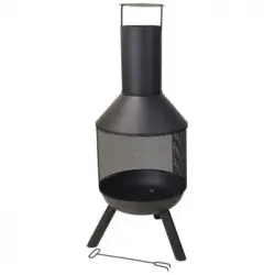 Chimenea De Metal 116 Cm Progarden