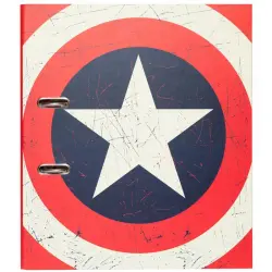 Erik Archivador con Compresor Marvel Captain America Shield