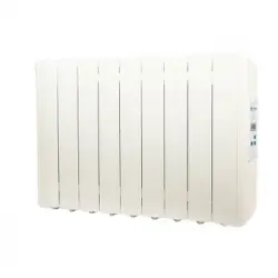 Farho Radiador Electrico Eco Green 990w (9) • Emisor Termico Con Termostato Digital Programable 24/7 • Radiadores Electricos Bajo Consumo Para