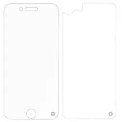Film Delantero Trasero Para Iphone 8 Garantía Vida Force Glass Transparente