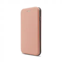 Funda Flip Style Rosa Dorado Para Iphone 13 Pro Max