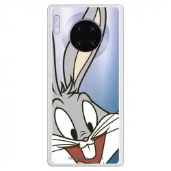 Funda Para Huawei Mate 30 Pro Oficial De Warner Bros Bugs Bunny Silueta Transparente - Looney Tunes