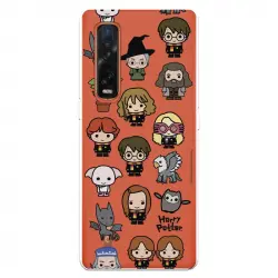 Funda Para Oppo Find X2 Pro Oficial De Harry Potter Personajes Iconos - Harry Potter