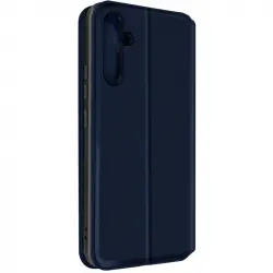 Funda Para Samsung Galaxy A34 5g. Soolapa Tarjetero Soporte Vídeo Azul Oscuro
