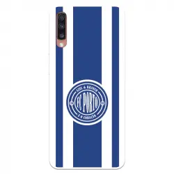 Funda Para Samsung Galaxy A70 Del Fútbol Club Oporto Escudo Escudo Y Rayas - Licencia Oficial Fútbol Club Oporto