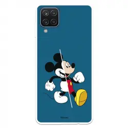 Funda Para Samsung Galaxy M12 Oficial De Disney Mickey Caminando - Clásicos Disney