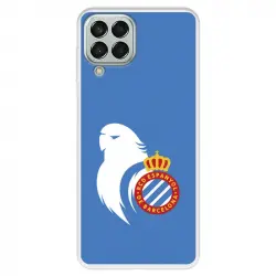 Funda Para Samsung Galaxy M33 5g Del Rcd Espanyol Escudo Perico - Licencia Oficial Rcd Espanyol