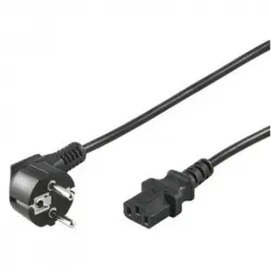 Goobay Cable de Alimentación para CPU CEE7/C13 5m Negro