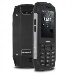 Hammer 4+ Rugerizado Negro/Plata Libre