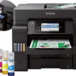 Impresora multifunción - Epson EcoTank ET-5800 Multifunción WIFI, 4800 x 2400 DPI 32 ppm A4, Negro