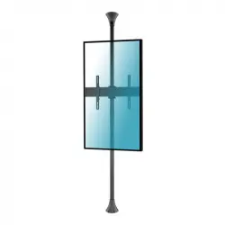 Kimex Soporte de Suelo y Techo para Pantallas 55''-75'' Modo Retrato VESA 400x600 Máx. 30Kg