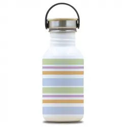 Laken Basic Steel Drink Life! Cantimplora Botella Acero Inoxidable 500 Ml Bands