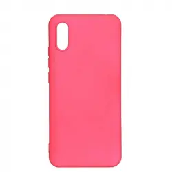Muvit Life Funda Liquid Soft Rosa Fluor para Xiaomi Redmi 9AT