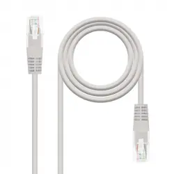 Nanocable Cable de Red UTP Cat6 Rj45 25cm Gris
