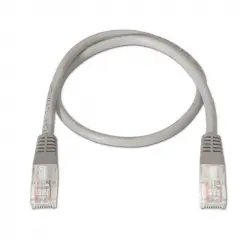 Aisens Cable de Red RJ45 UTP AWG24 Cat.6 Libre de Halógenos 3m Gris