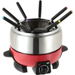 Aparato De Fondue Edison Fd6rix Continental - Rojo