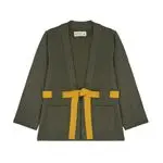 Chaqueta Kimono Algodón Verde - Talla S/M