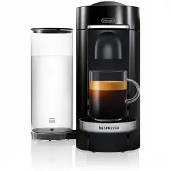 DeLonghi Vertuo Plus Cafetera Nespresso Negra + 12 Cápsulas