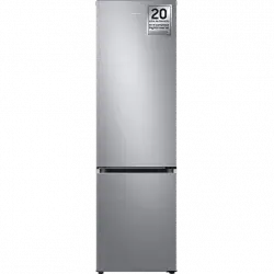 Frigorífico combi - Samsung SMART AI RB38C605DS9/EF, No Frost, 203 cm, 390l, All Around Cooling, WiFi, Inox