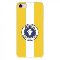 Funda Para Iphone 7 Del Zaragoza Cf Femenino Escudo Fondo Amarillo - Licencia Oficial Zaragoza Cf Femenino