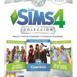 Los Sims 4 Colección Vampiros + Accesorios Cuarto de Niños y Diversión en el Patio PC